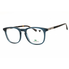 Lacoste Men's Eyeglasses - Round Shape Blue Acetate Full Rim Frame | L2889 400