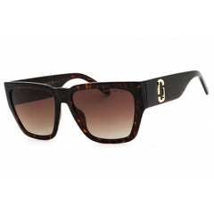 Marc Jacobs Women's Sunglasses - Brown Havana Plastic Full Rim | 646/S/US 0WR9 LA