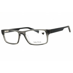 Nautica Men's Eyeglasses - Smoke Crystal Acetate Rectangular Shape Frame | N8159N 015