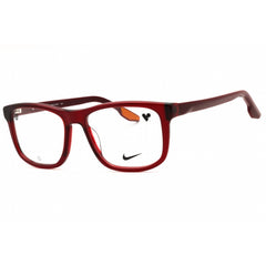 Nike Men's Eyeglasses - Crystal Bordeaux Full Rim Rectangular Shape Frame | 7163LB 601
