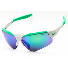 Nike Men's Sunglasses - Matte Light Silver Half Rim Frame | CLOAK DUO EV24036 907