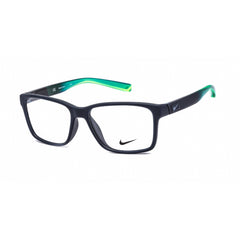 Nike Unisex Eyeglasses - Matte Obsidian Fade Injected Propionate Full Rim | 7091 413
