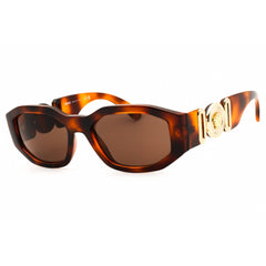 Versace Women's Sunglasses - Oval Shape Havana Nylon Full Rim Frame | VE4361 521773