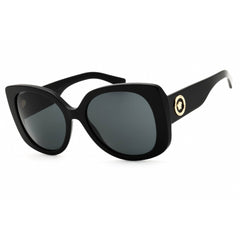 Versace Women's Sunglasses - Oversized Black Plastic Full Rim Frame | 0VE4387 GB1/87