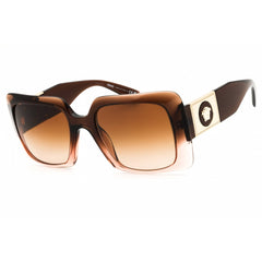 Versace Women's Sunglasses - Oversized Brown Acetate Full Rim Frame | 0VE4405 533213