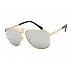 Versace Women Sunglasses - Gold Metal Full Rim Aviator Shape Frame | 0VE2238 12526G