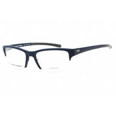 Under Armour Unisex Eyeglasses - Blue Half Rim Rectangular Frame | UA 5001 G PJP 00