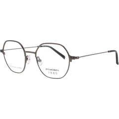 1880-Morel Unisex Eyeglasses - Gunmetal/Black Metal/Acetate Full Rim | 60130M GG12