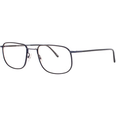 Andy Wolf Men's Eyeglasses - Blue Metal Square Shape Full Rim Frame | 4718 D