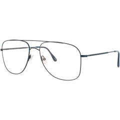 Andy Wolf Men's Eyeglasses - Teal Metal Aviator Shape Full Rim Frame | 4730 C