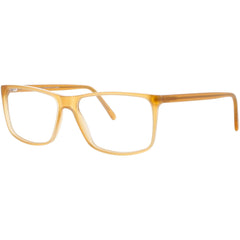 Andy Wolf Men's Eyeglasses - Yellow Acetate Square Shape Full Rim Frame | 4528 F