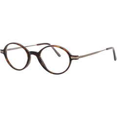 Andy Wolf Unisex Eyeglasses - Brown Metal/Acetate Oval Shape Full Rim Frame | 4551 C