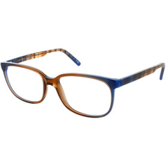 Andy Wolf Unisex Eyeglasses - Blue/Orange Acetate Rectangular Shape Frame | 4523 I