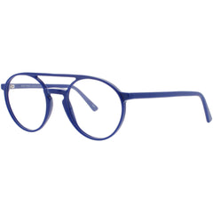Andy Wolf Unisex Eyeglasses - Blue Acetate Aviator Shape Full Rim Frame | 4515 I