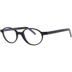 Andy Wolf Unisex Eyeglasses - Black Acetate Oval Shape Full Rim Frame | 4454 I