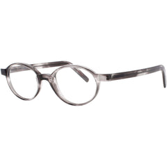 Andy Wolf Unisex Eyeglasses - Grey Acetate Oval Shape Full Rim Frame | 4454 M
