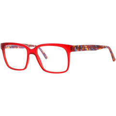 Andy Wolf Unisex Eyeglasses - Red Acetate Square Shape Full Rim Frame | 4484 E