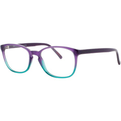 Andy Wolf Unisex Eyeglasses - Violet Acetate Rectangular Full Rim Frame | 4486 47