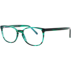 Andy Wolf Unisex Eyeglasses - Green Acetate Rectangular Shape Full Rim Frame | 4486 I