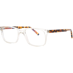 Andy Wolf Unisex Eyeglasses - Crystal Acetate Rectangular Full Rim Frame | 4492 C