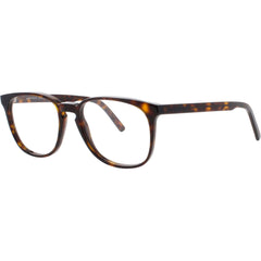 Andy Wolf Unisex Eyeglasses - Brown Acetate Rectangular Shape Full Rim Frame | 4500 M