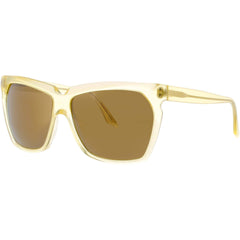 Andy Wolf Unisex Sunglasses - Transparent Yellow Full Rim Frame | SOCIALIZER SUN COL C