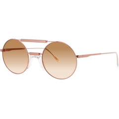 Andy Wolf Unisex Sunglasses - Rose Gold Metal/Acetate Oval Frame | TURNOCK SUN COL C