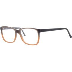 Andy Wolf Women's Eyeglasses - Brown Acetate Rectangular Shape Full Rim Frame | 5037 N