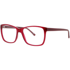 Andy Wolf Women's Eyeglasses - Red Acetate Rectangular Shape Full Rim Frame | 5037 X