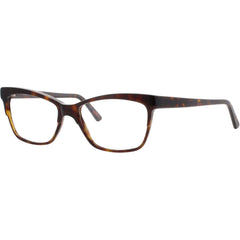 Andy Wolf Women's Eyeglasses - Brown Acetate Rectangular Shape Full Rim Frame | 5061 B