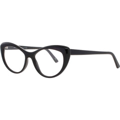 Andy Wolf Women's Eyeglasses - Black Acetate Cat Eye Shape Full Rim Frame | 5088 A