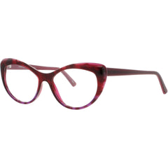Andy Wolf Women's Eyeglasses - Violet Acetate Cat Eye Shape Full Rim Frame | 5088 K