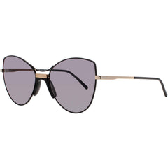 Andy Wolf Women's Sunglasses - Black/Gold Cat Eye Full Rim Frame | NIMAH SUN COL A