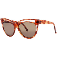 Andy Wolf Women's Sunglasses - Havana Acetate Full Rim Frame | FELICITY SUN COL B