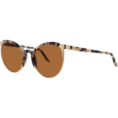 Andy Wolf Women's Sunglasses - Gold/Tortoise Cat Eye Shape Frame | DINAH SUN COL D