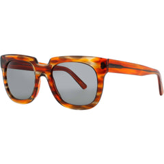 Andy Wolf Women's Sunglasses - Brown/Red Acetate Full Rim Frame | AGATHA SUN COL C
