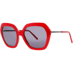 Andy Wolf Women's Sunglasses - Red Geometric Full Rim Frame | ANNABELLE SUN COL D