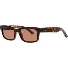 Balenciaga Men's Sunglasses - Brown Acetate Rectangular Full Rim Frame | BB0345S 002