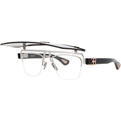 Bugatti Men's Sunglasses - Black/Rose Gold Metal Square Full Rim Frame | 01BRX RG