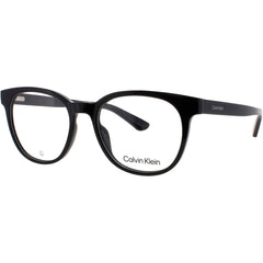 Calvin Klein Unisex Eyeglasses - Black Plastic Square Full Rim Frame | CK24522 001