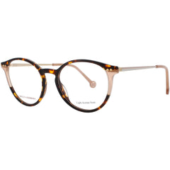 Carolina Herrera Women's Eyeglasses - Havana/Beige Acetate Oval Frame | HER 0166 XLT