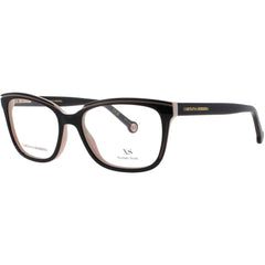 Carolina Herrera Women's Eyeglasses - Black/Nude Rectangular Frame | HER 0170 KDX