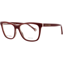 Carolina Herrera Women's Eyeglasses - Burgundy/Beige Square Shape Frame | HER 0172 R9S