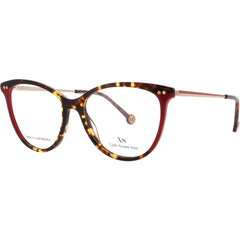 Carolina Herrera Women's Eyeglasses - Havana/Red Cat Eye Shape Frame | HER 0210 O63