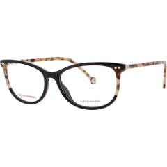 Carolina Herrera Women's Eyeglasses - Black/Havana Cat Eye Shape Frame | HER 0213 WR7