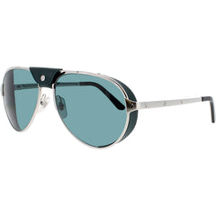 Cartier Men's Sunglasses - Silver Metal Full Rim Aviator Shape Frame | CT0296S 004