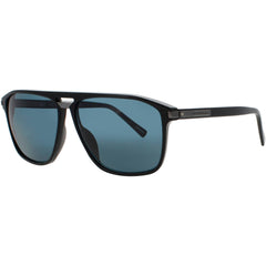 Chopard Men's Sunglasses - Black Acetate/Metal Full Rim Navigator Frame | SCH293 700K