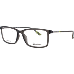 Columbia Men's Eyeglasses - Matte Grey Acetate Full Rim Rectangular Frame | C8033 023