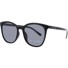Columbia Men's Sunglasses - Black Acetate Full Rim Oval Grey Lens Frame | C556SP 001