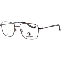 Converse Kid's Eyeglasses - Gunmetal/Black Metal Rectangular Shape Frame | CV1022Y 070